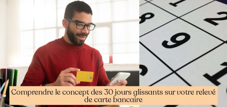 Comprendre Le Concept Des Jours Glissants Sur Votre Relev De Carte