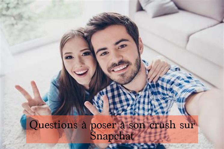 Questions à poser à son crush sur Snapchat