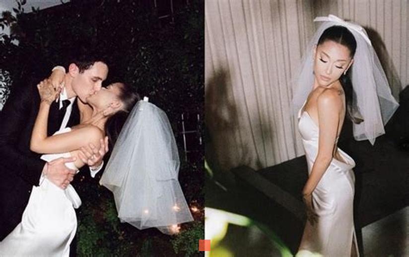 La chanteuse Ariana Grande a dit oui à l’agent immobilier Dalton Gomez lors d’une cérémonie intimiste ce week-end du 15 mai 2021. Le couple était fiancé depuis le mois de décembre.