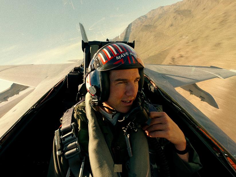 Are the actors really flying in top gun 2