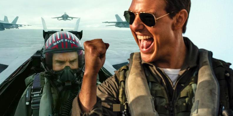 Are the actors really flying in top gun 2