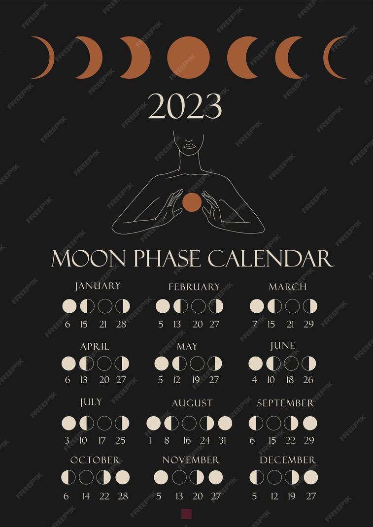 Calendrier Pleine Lune 2023: Dates et Phases Lunaires de l'Année à Découvrir!