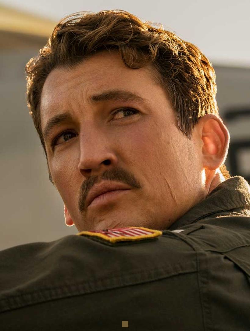 Did miles teller fly in top gun 2