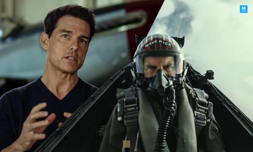 Did tom cruise do any flying in top gun 2