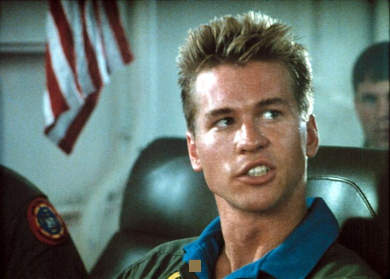 Did val kilmer speak in top gun 2