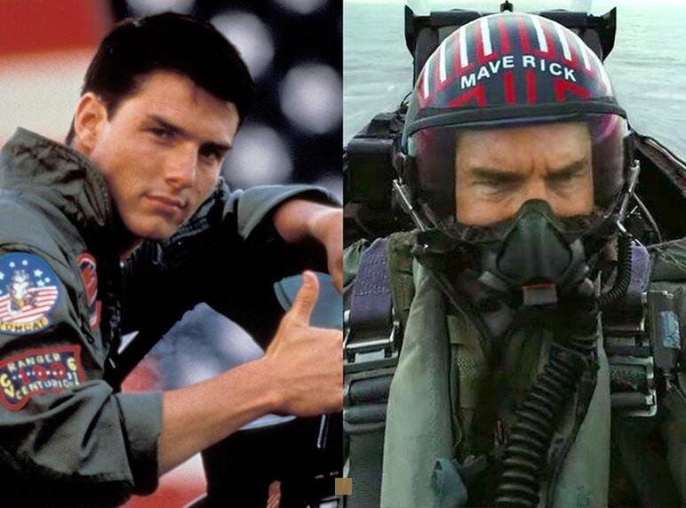 How many original actors are in top gun 2