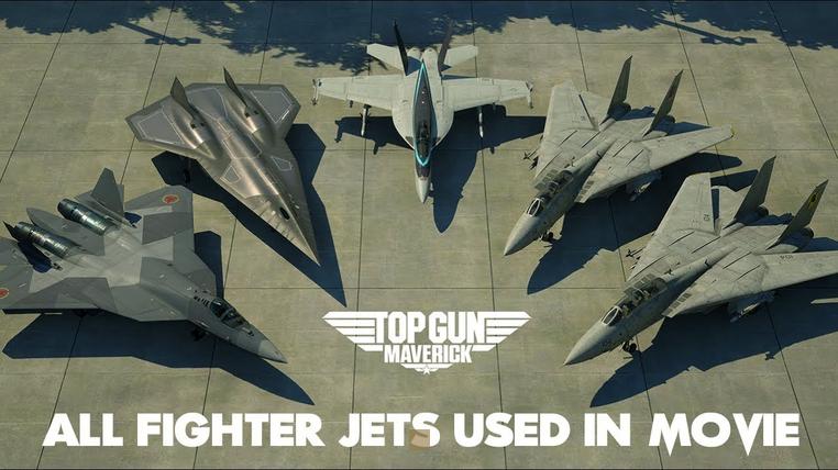 What jets were used in top gun 2