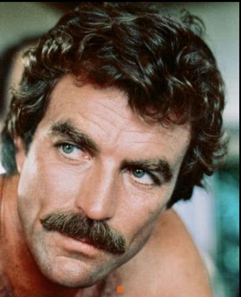 Tom Selleck moustache emblématique